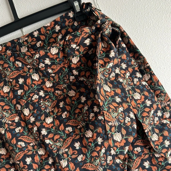 Anthropologie LetMeBe Floral Wrap Skirt​ - Picture 2 of 4
